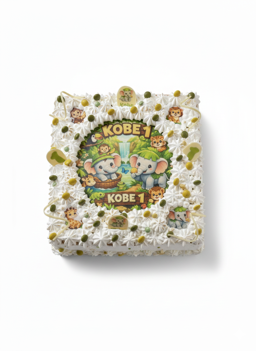 ijstaart met print/foto